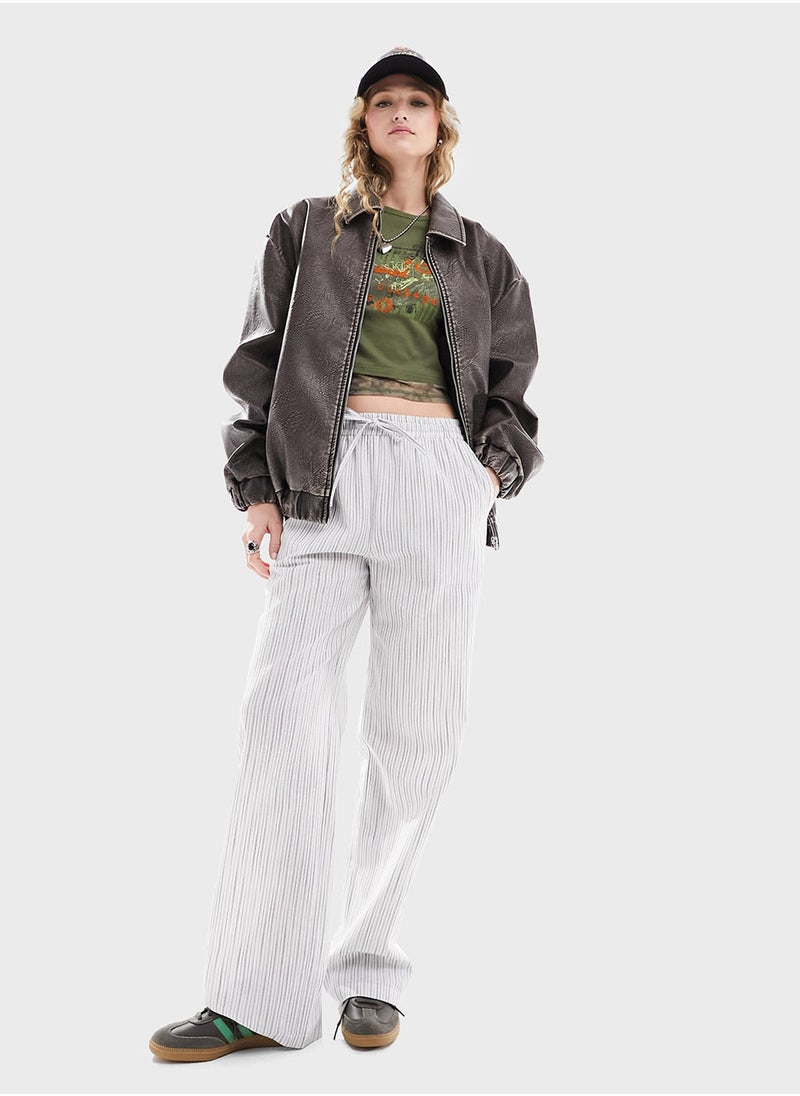 Reclaimed Vintage - Pull On Tailored Pants - Image 1