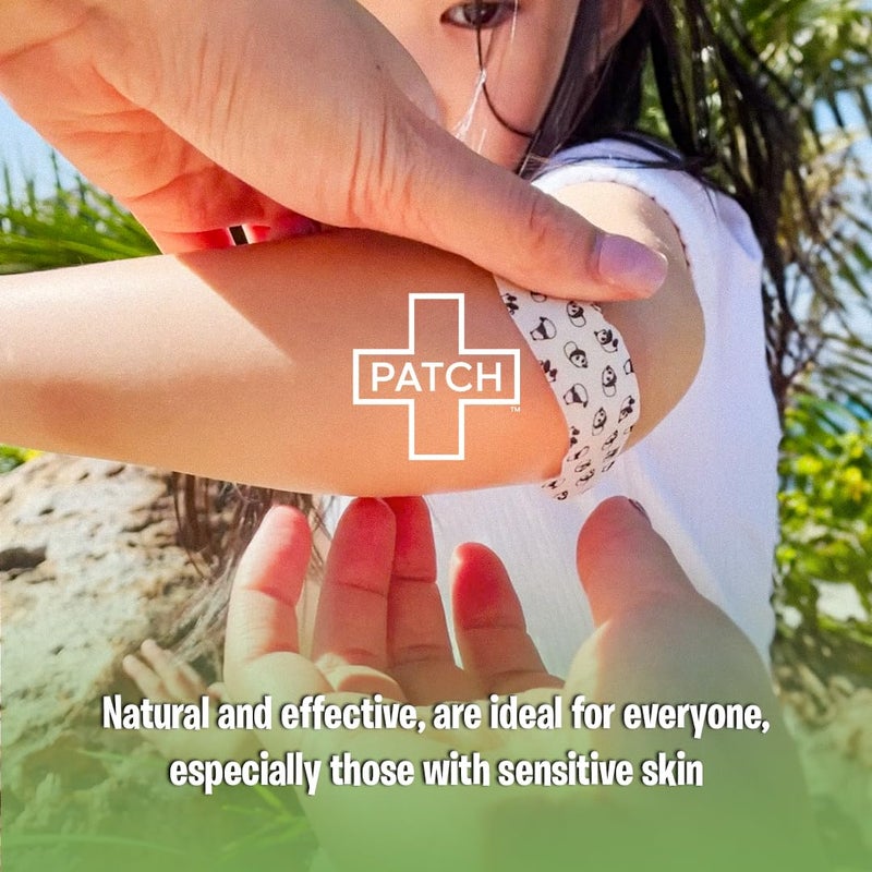 PATCH 100 Pieces, Coconut Oil, Value Pack, Kids Panda Eco-Friendly Bamboo Adhesive Bandages for Scratches & Grazes, Hypoallergenic Wound Care for Sensitive Skin, Biodegradable, Latex & Plastic Free - Image 5