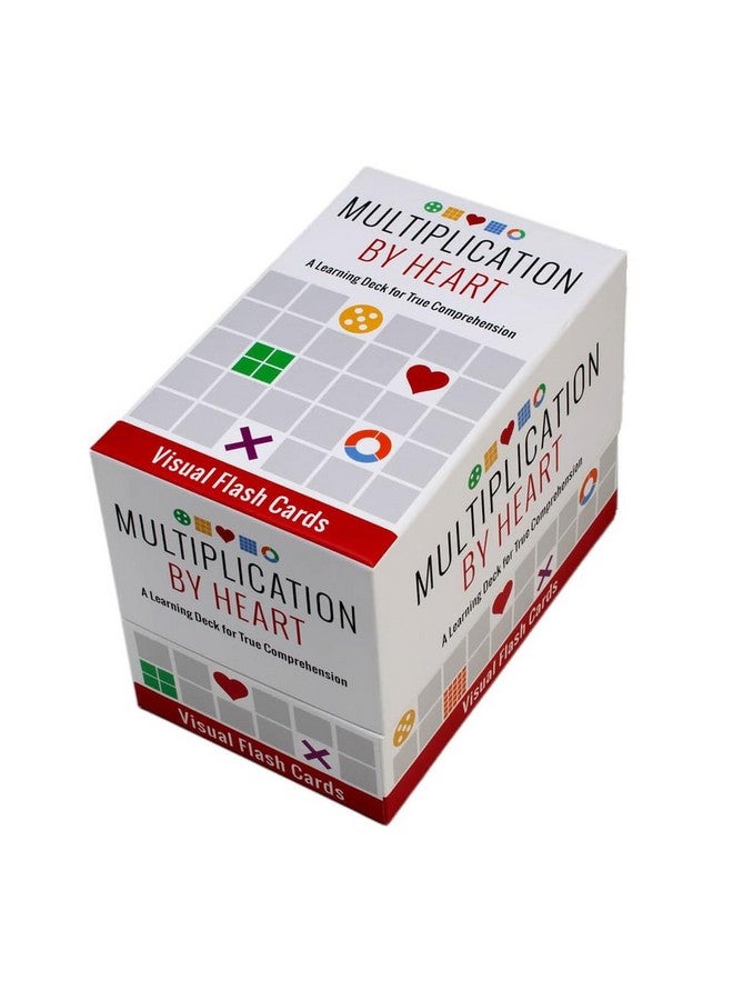 Math for Love Multiplication by Heart Visual Flash Cards for Multiplication fact Mastery in Five Minutes a Day - Image 1