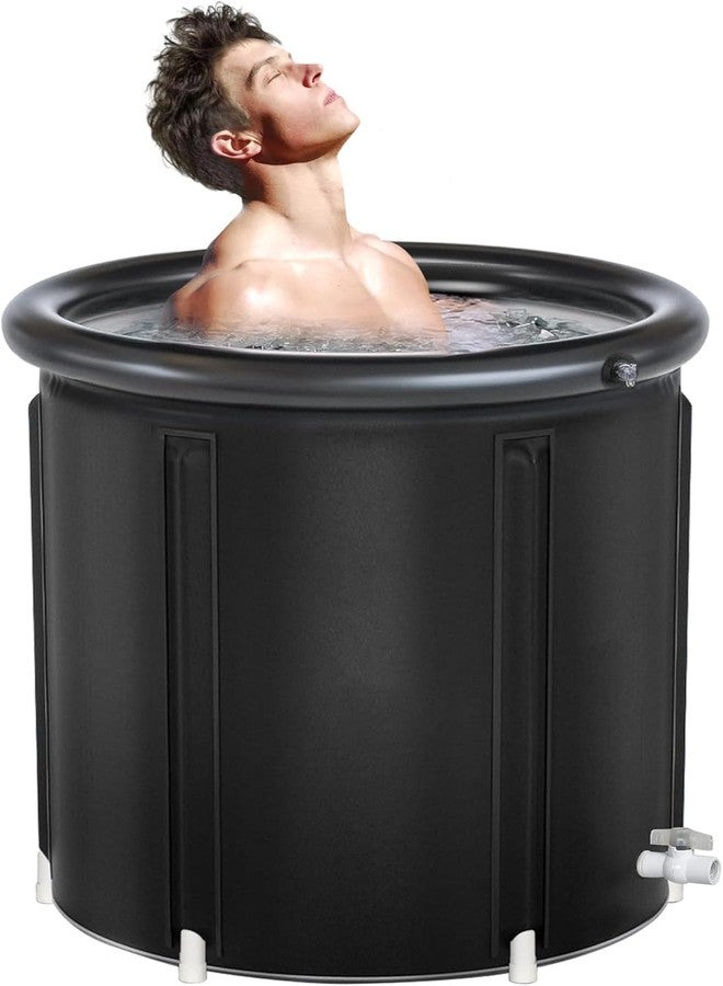 Suicune Ice Bath Tub, Ice Cold Plunge Tub Cold Water Plunge for Athletes Recovery, Multiple Layered Ice Pod Barrel, Inflatable Icebath Tub at Home - Image 1