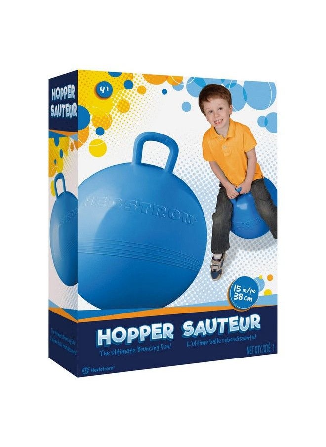 Hedstrom - Blue 15" Hopper Ball - Image 1