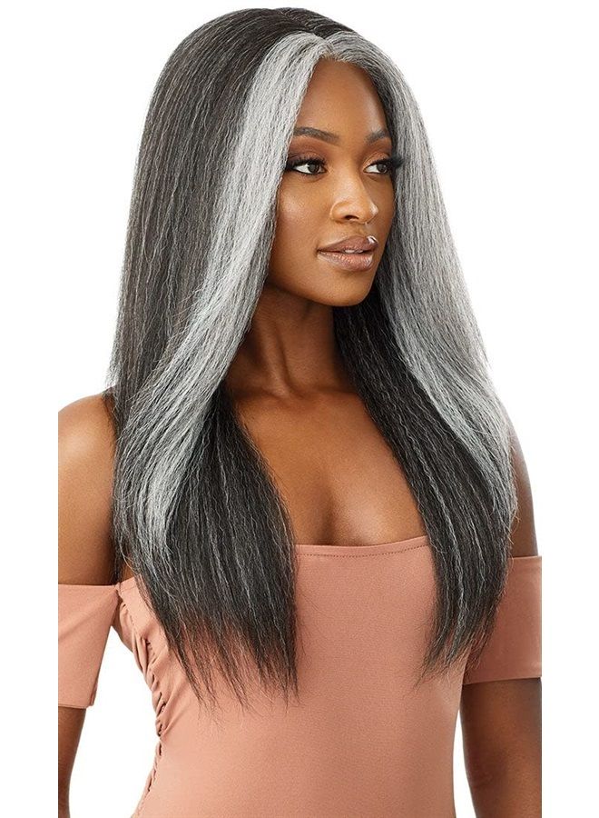 Outre HD Lace Front Wig Soft N Natural Neesha 203 (1B) - Image 4