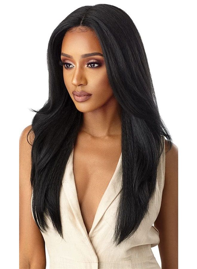 Outre HD Lace Front Wig Soft N Natural Neesha 203 (1B) - Image 2