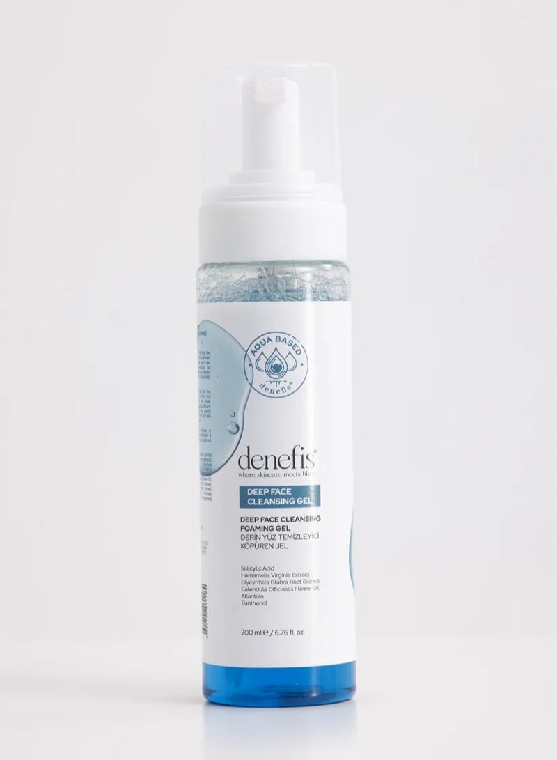 DENEFIS Anti-Acne and Black Spot Purifier Deep Cleaning Foaming Gel 200ml - Image 1