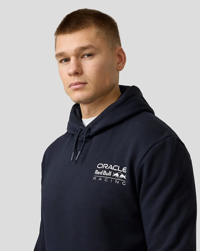 CASTORE Oracle Red Bull Racing Unisex Max Verstappen Crest Pullover Hoodie