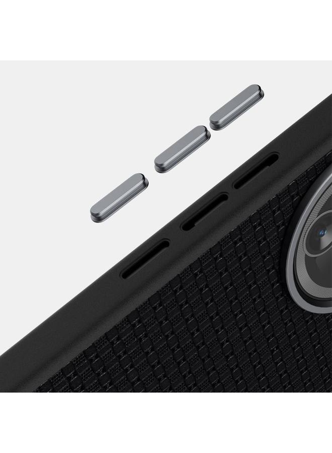 اس-توب حافظة لهاتف Redmi K80 ABEEL Ruyi Pattern 6D Micro Relief MagSafe حافظة هاتف جلدية - Image 4