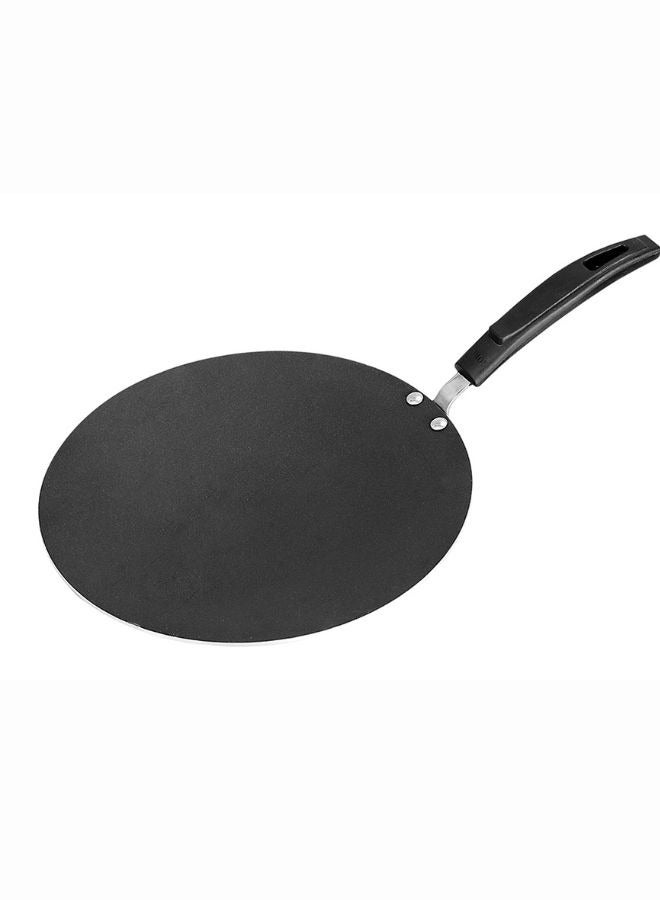 Sonex Non Stick Super Tawa, Bakelite Heat Resistant Handle, High Quality Aluminum, Premium Non Stick Coating, Even Heating, Durable Construction, Easy to Clean, Black, 30.5Cm. - Image 1
