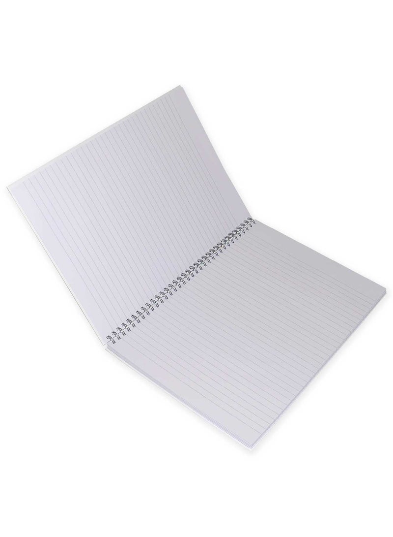 FIS 5 قطع من دفتر الملاحظات الحلزوني ذي الغلاف الصلب 96 ورقة مقاس A4 بتصميم دولفين - Image 2