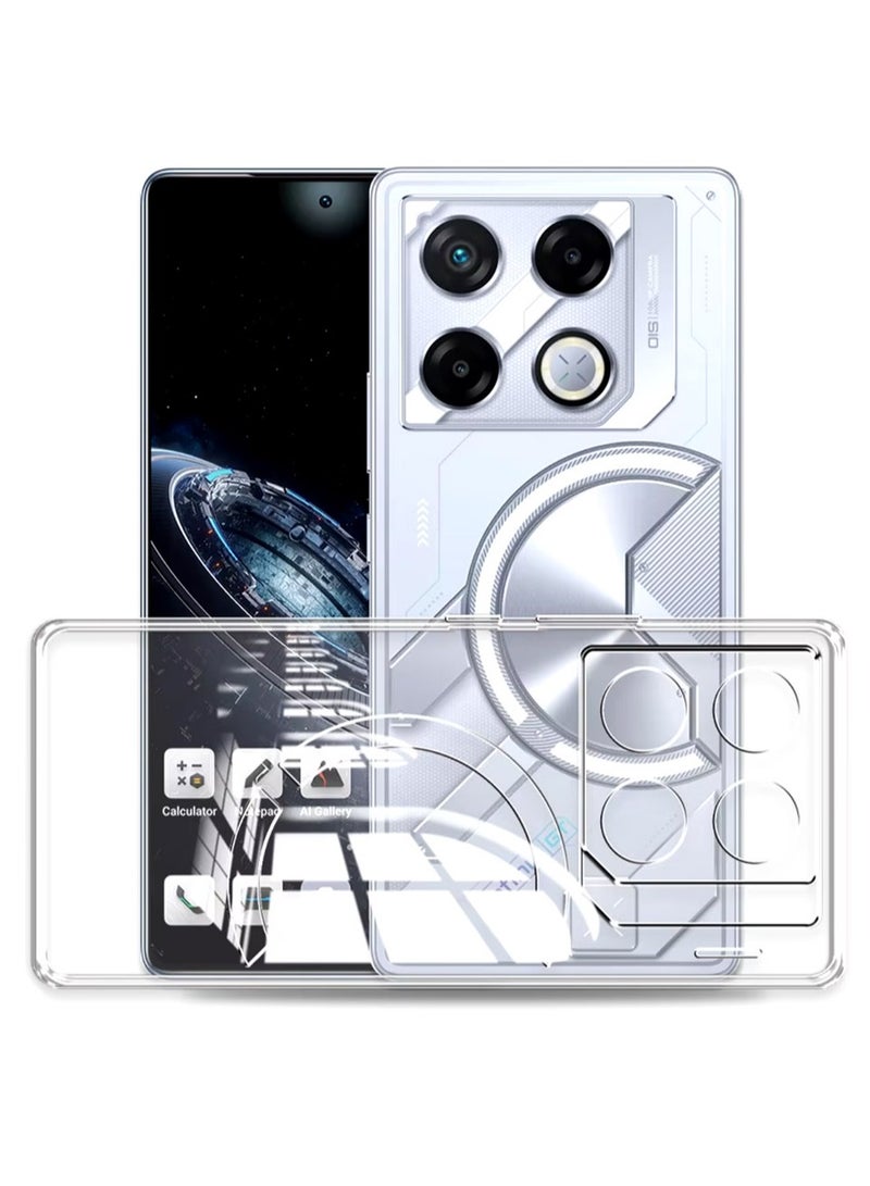Techie غطاء خلفي شفاف مضاد للصدمات من TPU Soft Corner Ultra Slim لجهاز Infinix GT 20 Pro - Image 3