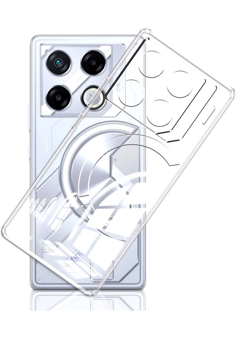 Techie غطاء خلفي شفاف مضاد للصدمات من TPU Soft Corner Ultra Slim لجهاز Infinix GT 20 Pro - Image 2