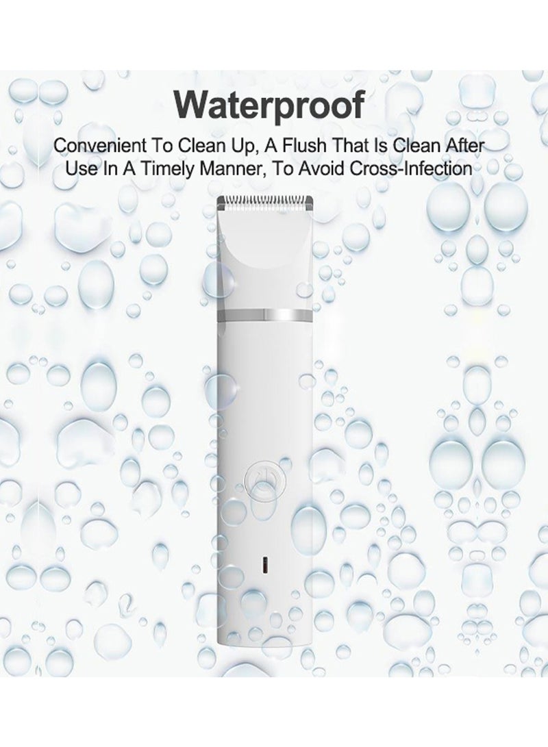 Electric Pet Trimmer Set Pet Multifunction Shaver Cat Dog Hair Clipper USB Rechargeable Pet Grooming Hair Clipper With 4 Different Trimmers 4 Limiting Combs 1 Cleaning brush 1 USB Cable - Image 4