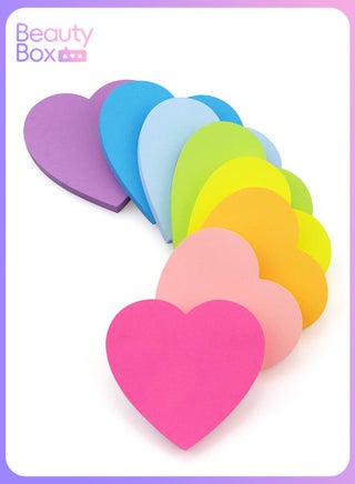 Multicolour - 8pcs heart shape