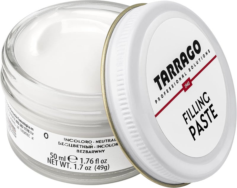Tarrago Filling Paste - 50ml Leather Filler Repair Compound - Leather Restoration Crack, Burns, Tears, Holes Filler Varied global sizing picks - Image 1