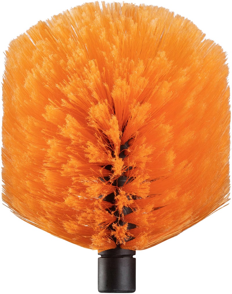 EXTEND-A-REACH Cobweb Duster Head Brush // Spider Web Brush for Outdoor & Indoor Web Cleaning // Twist-On Corner Duster Fits Standard Acme Threaded Extension Poles // Best Cobweb Brush Head (Pole Sold Separately) - Image 1