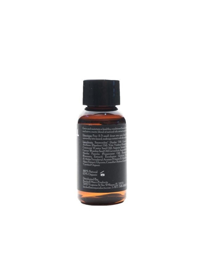 Brickell Men's Products Brickell Men's Beard Oil for Men, Natural and Organic Argan and Jojoba Oil to Strengthen and Soften Hair, 1 Ounce, Scented - Image 2