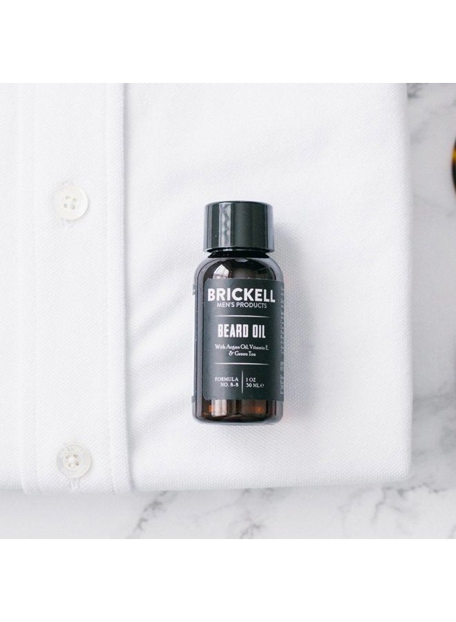 Brickell Men's Products Brickell Men's Beard Oil for Men, Natural and Organic Argan and Jojoba Oil to Strengthen and Soften Hair, 1 Ounce, Scented - Image 3