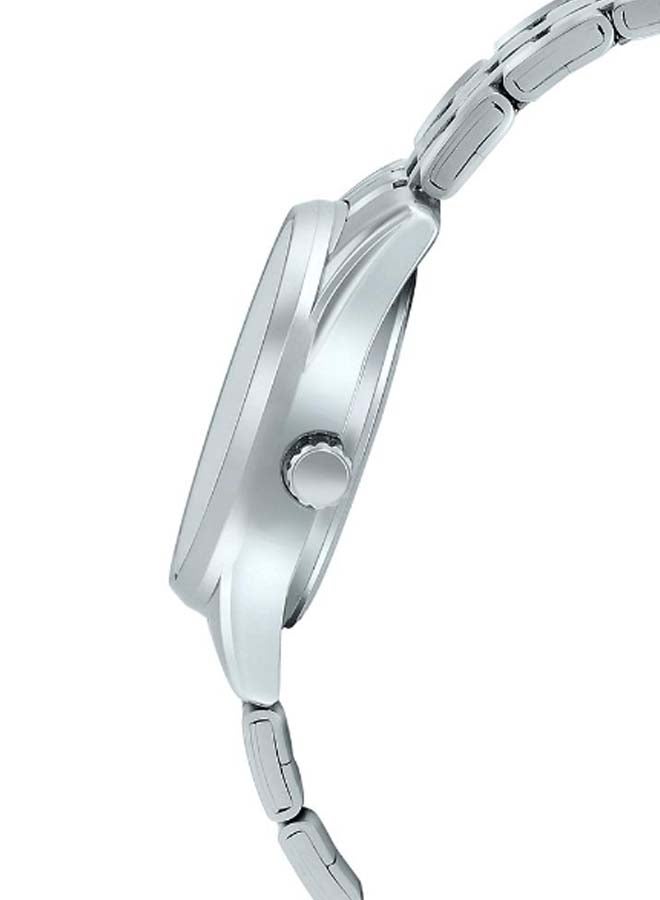 كاسيو ساعة يد إنتايسر بعقارب وسوار من الستانلس ستيل طراز MTP-1335D-1A2VDF رجال - Image 2