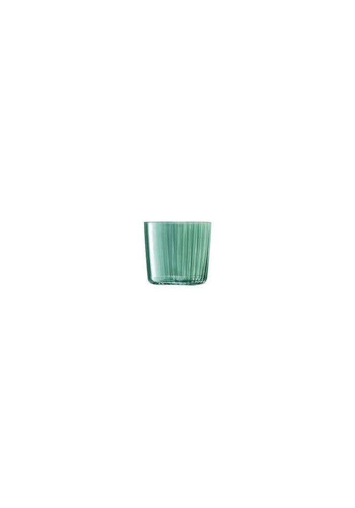 LSA Gems Tealight Holders Set of 4-Piece Hx6cm Ribbed Glass Candle Holders, Made in Poland - Image 4