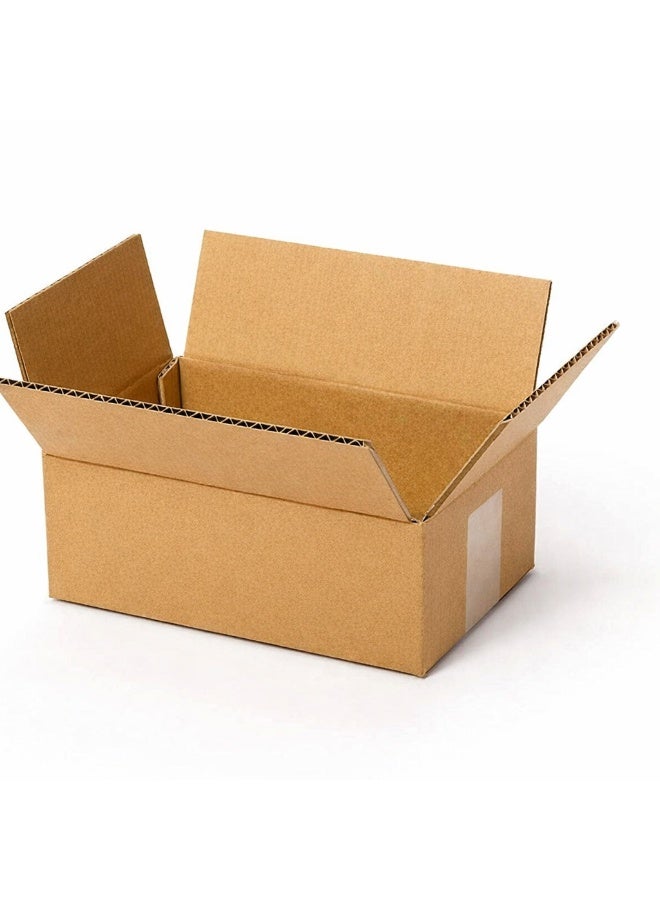 كرتون بني للتعبئة والتغليف – المقاس (الطول × العرض × الارتفاع): 35 × 26.5 × 22 سم – عبوة 10 كراتين 📦 - Image 1