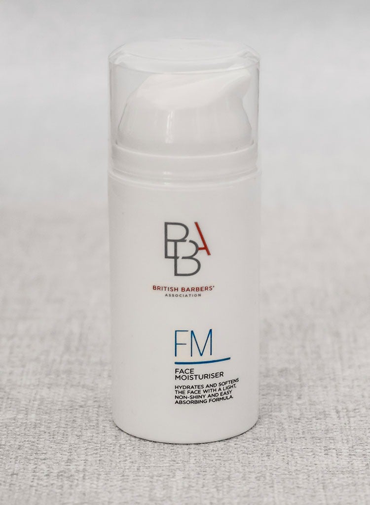مرطب الوجه من جمعية الحلاقين البريطانية BBA