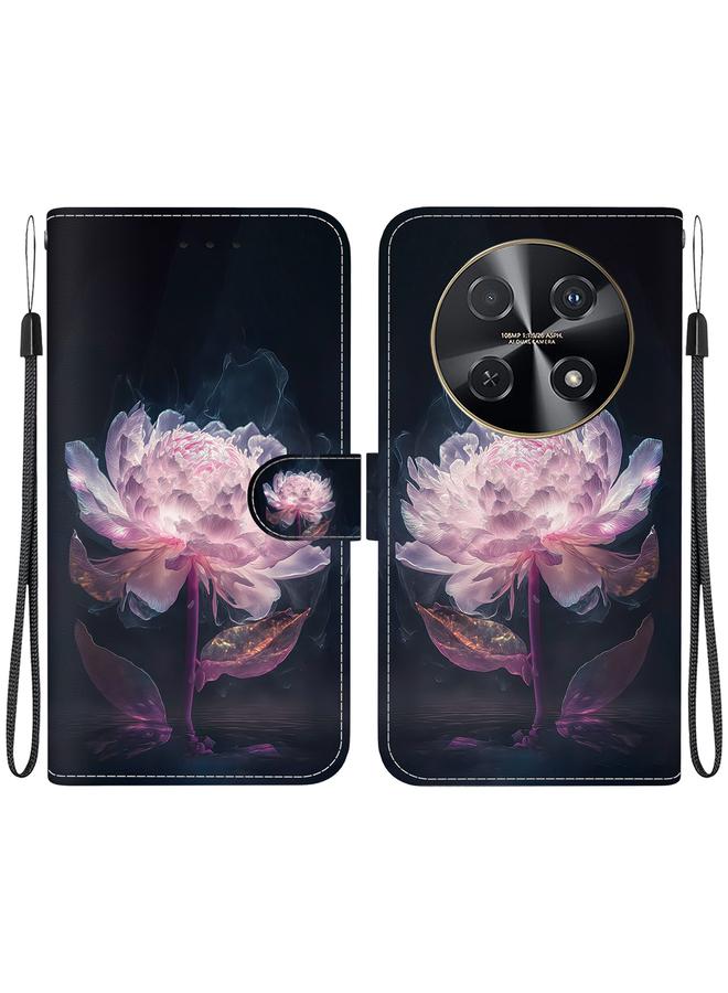 S-TOP Case For Huawei nova 12i 4G Global Crystal Texture Colored Drawing Leather Phone Case - Image 1