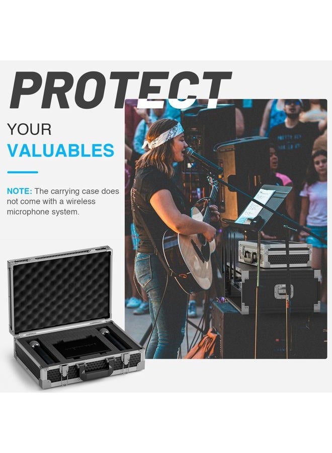 Phenyx Pro Aluminum Alloy Wireless Mic System Storage & Camera Gear Carrying Case (Medium) - Image 5