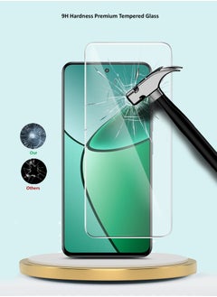 GMAX Premium Series Curved Edges 9H 2.5D Tempered Glass Screen Protector For Realme 12+ / 12 Plus 5G 2024 Clear  - Image 3