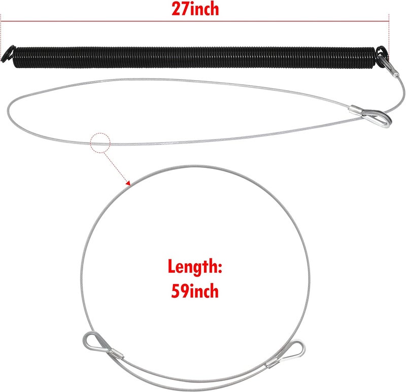Bylot GSCC-400 Replacement Spring, Cable and Chain Assembly - Image 2
