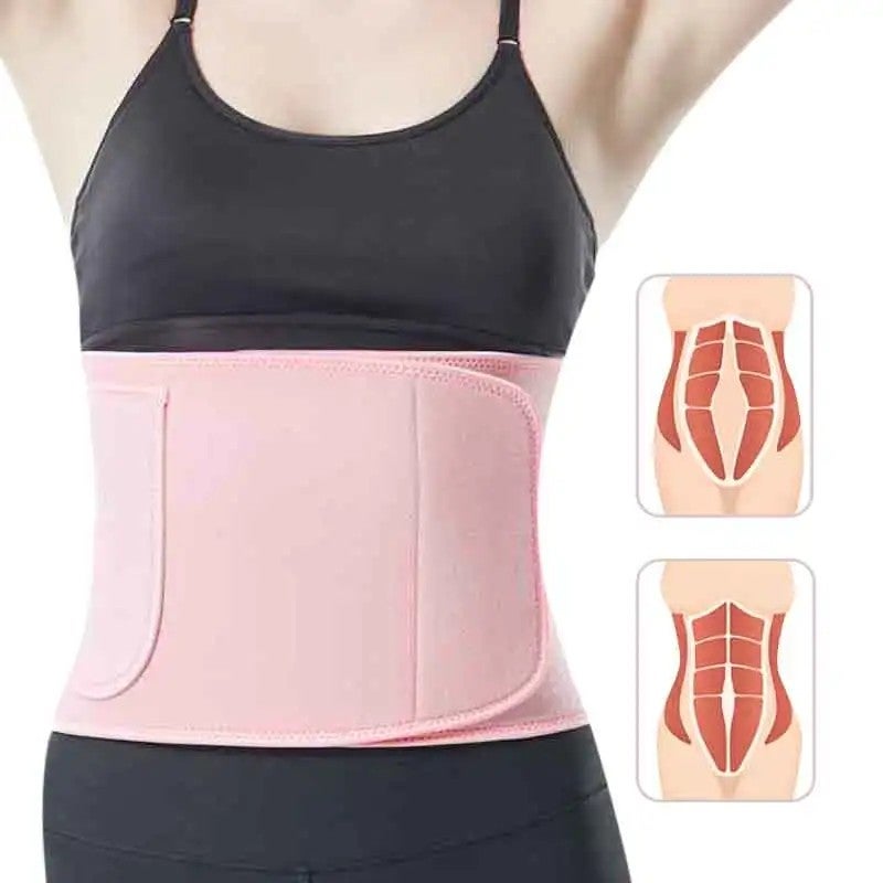 Bluejw Silver Ion Waist Trimmer - Adjustable Slimming Belt for Women & Men - Weight Loss Support - Image 5