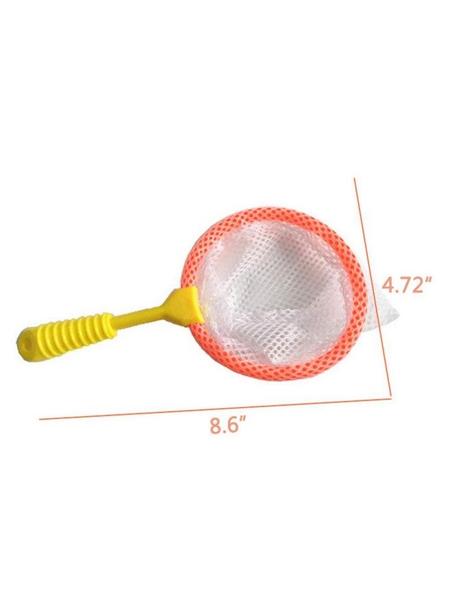 شيندل شبكات متينة لجمع الحشرات للأطفال، 6 قطع من شبكات جمع الحشرات، لعبة مغامرة للاستحمام، أداة تعلم مبكر لمراقبة العينات - Image 2