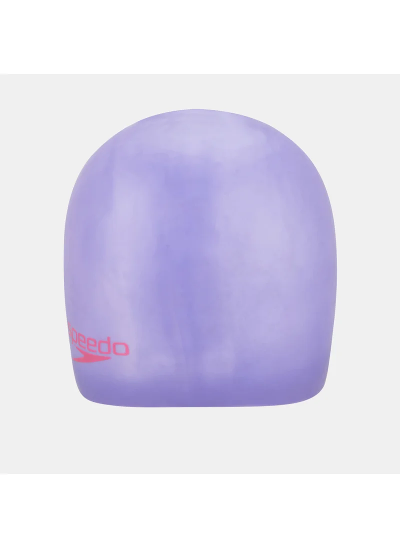 speedo Kids' Plain Moulded Silicone Swimming Cap