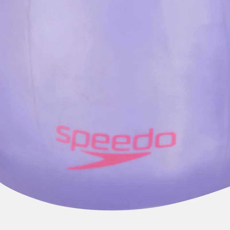 speedo Kids' Plain Moulded Silicone Swimming Cap