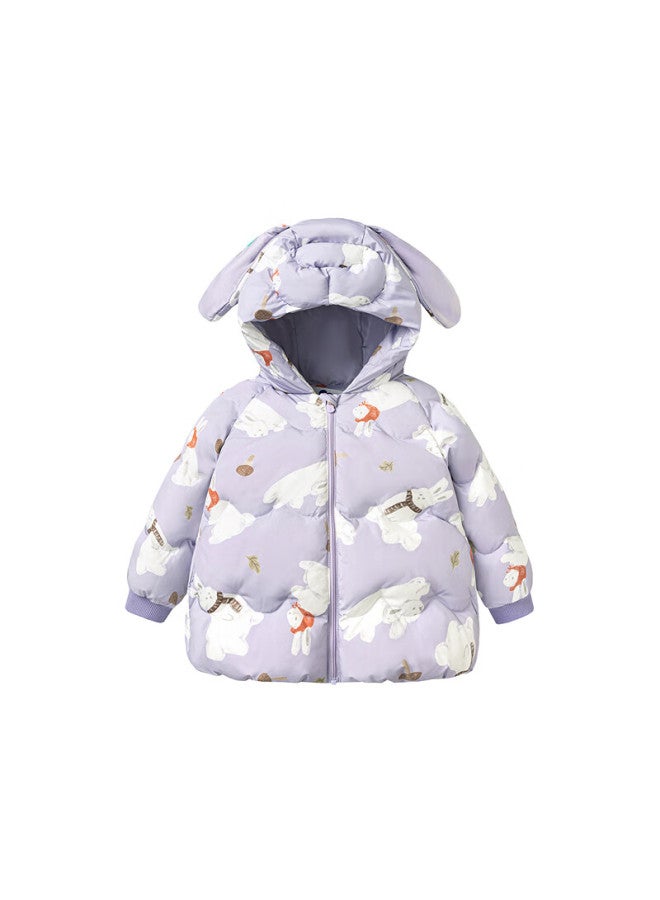 Minibala Uni Kids Baby Down Jacket With Animal Hood Soft Down Coat Autumn Winter New Arrival Waterproof Windproof Dustproof - Image 2