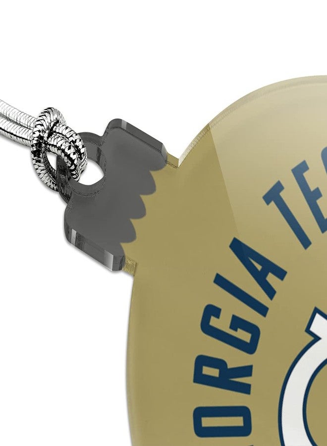 GRAPHICS & MORE Georgia Tech Yellow Jackets Acrylic Christmas Tree Holiday Ornament - Image 2
