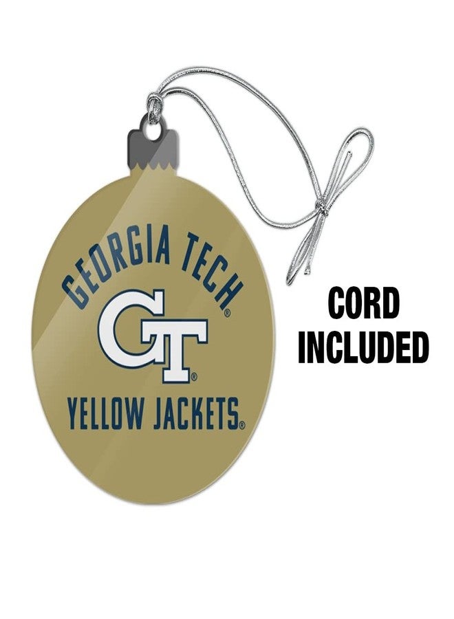 GRAPHICS & MORE Georgia Tech Yellow Jackets Acrylic Christmas Tree Holiday Ornament - Image 3