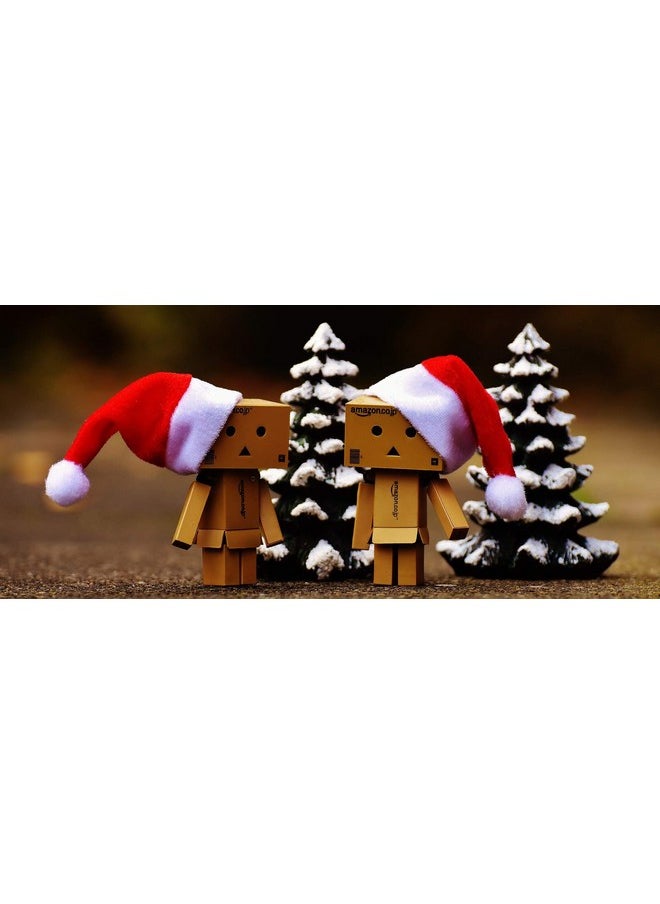 Iconikal Iconikal Mini Felt Santa Hats Decorations, Red, 12-Pack  - Image 5