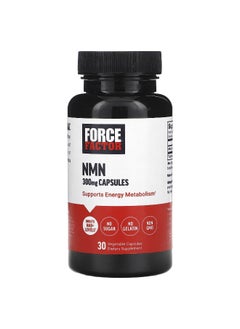 Force Factor Force Factor, NMN, 300 mg , 30 Vegetable Capsules 