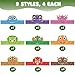 Adecortalk 36 Pcs Dinosaur Party Hats for Kids Birthday Paper Headbands Crown for Boys Girls Dinosaur Party Decorations Supplies - Image 4