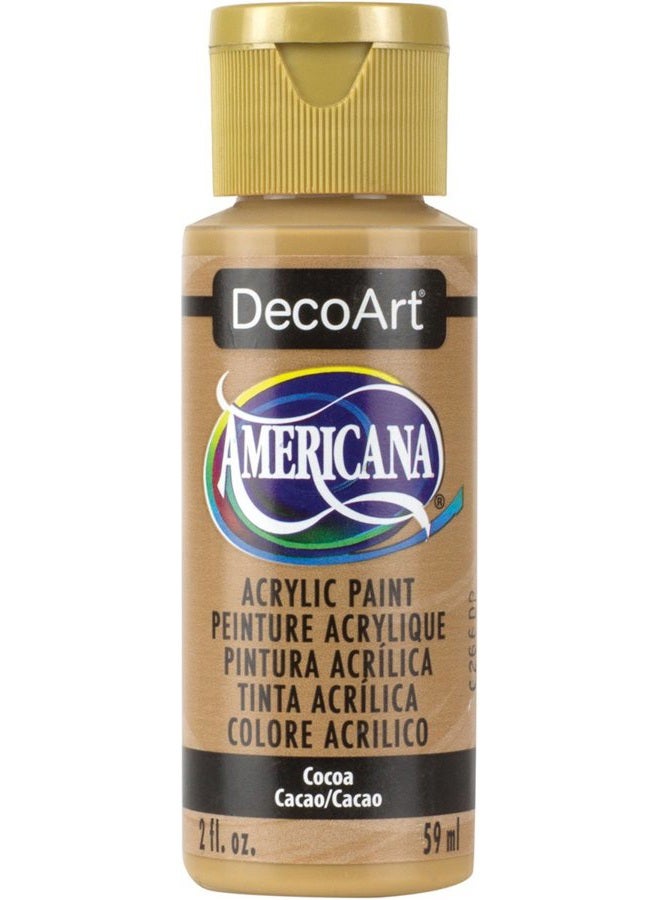 Decoart Americana Acrylic 2oz Cocoa - Image 1