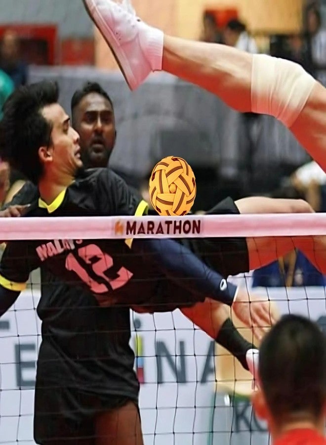 VAYINATO Sepak Takraw Ball - Official Kick Volleyball for Men & Women | Competition Grade | Imported from Thailand | Durable & Lightweight | Ideal for Training & Tournament - Image 2