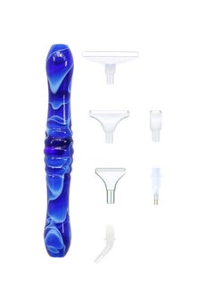 Y&D Diamond Painting Pens, Anti-Slip Resin 5d Art Pen with 6 Pcs Heads for DIY Craft Embroidery Accessories  - Image 1