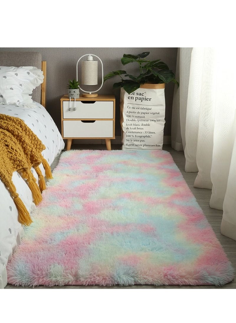 ALMUFARREJ Modern fluffy soft touch carpet for living room and bedroom 160*230cm 