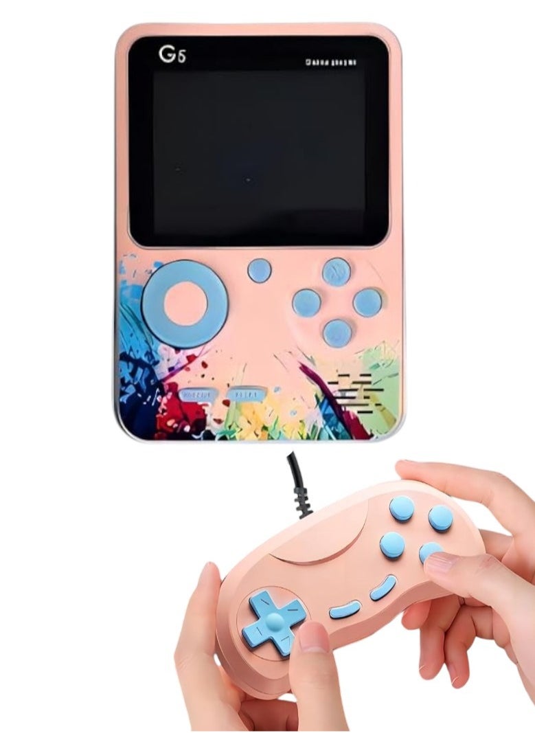 G5 - Handheld Classical Game Console  G5 500 in 1 Retro Game Box ,Can Play On TV, 500 Games Like Contra, Tank, Bomber Man Etc - Image 1