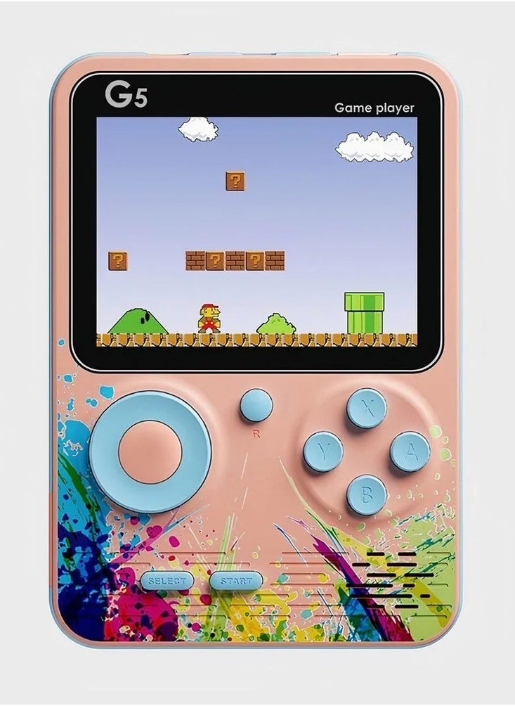 G5 - Handheld Classical Game Console  G5 500 in 1 Retro Game Box ,Can Play On TV, 500 Games Like Contra, Tank, Bomber Man Etc - Image 1