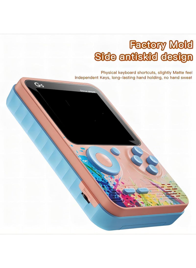 G5 - Handheld Classical Game Console  G5 500 in 1 Retro Game Box ,Can Play On TV, 500 Games Like Contra, Tank, Bomber Man Etc - Image 1