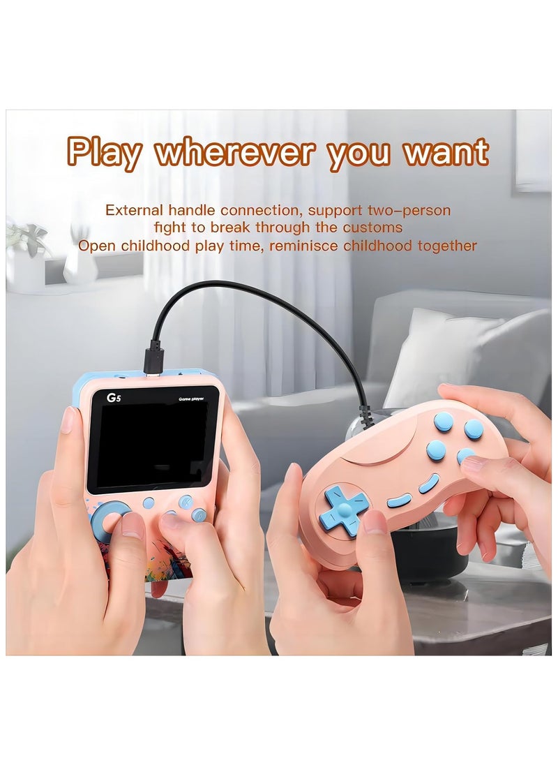 G5 - Handheld Classical Game Console  G5 500 in 1 Retro Game Box ,Can Play On TV, 500 Games Like Contra, Tank, Bomber Man Etc - Image 1