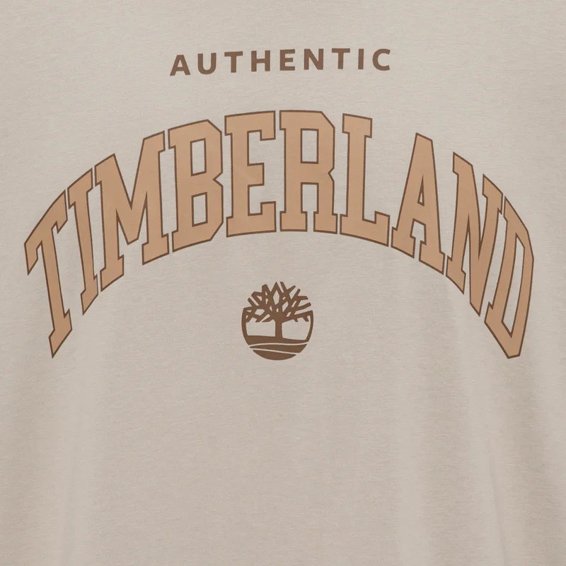 Timberland White Men's Authentic Long Sleeve Graphic T-Shirt for Men | Best Price UAE