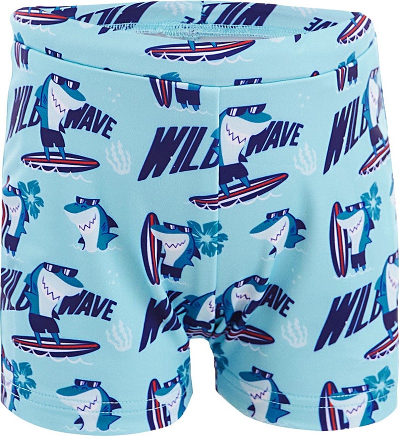 Denokids Shark Boy Shorts Swimsuit  - Image 1