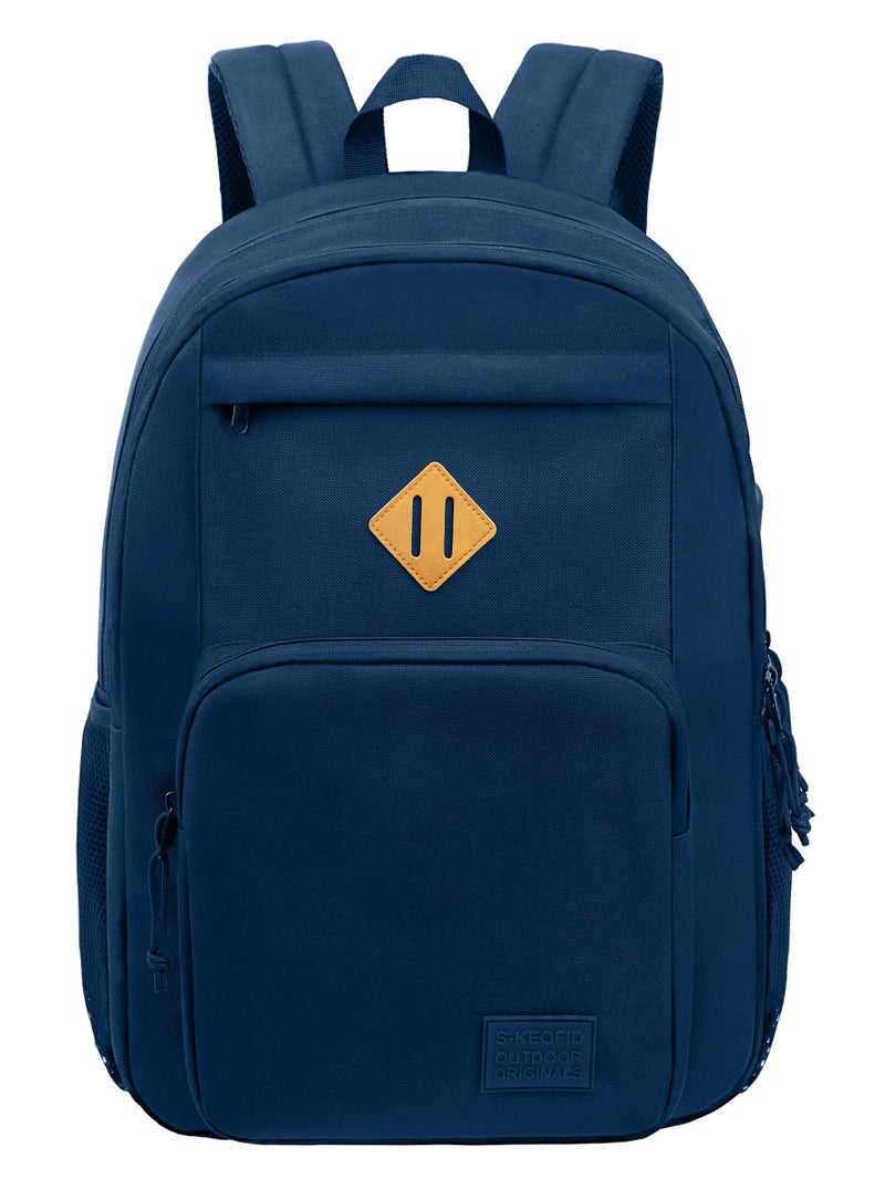 KEOFID Light Weight Travel backpack for Men and Women, Laptop Backpack for Work, Large Bag for College, Water Resistent(Blue) - Image 1