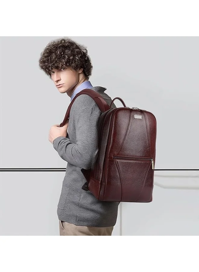 Hammonds Flycatcher  Genuine Leather 15.6 inch laptop Backpack  | Best Price UAE